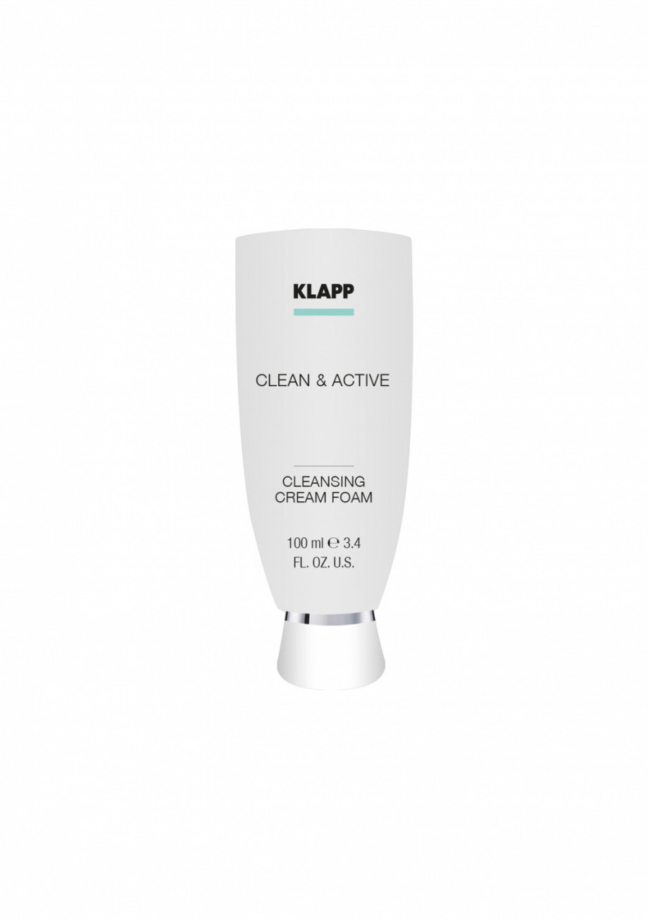 Купить Klapp Clean & Active Cleansing Cream Foam - Очищающая крем-пенка 100 мл, Klapp (Германия)