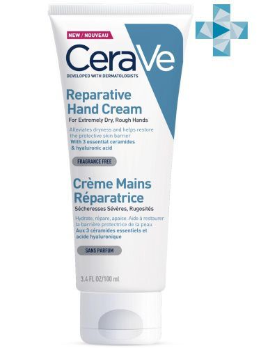 Купить CeraVe - Восстанавливающий крем для очень сухой рук 100 мл, CeraVe (Франция)
