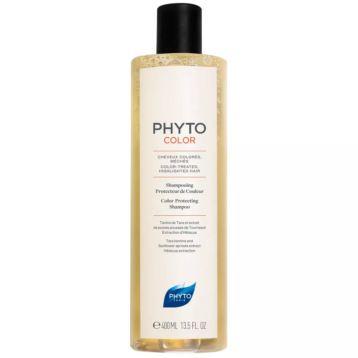 Купить Шампунь-защита цвета для окрашенных и мелированных волос, 400 мл, Phytosolba (Франция)