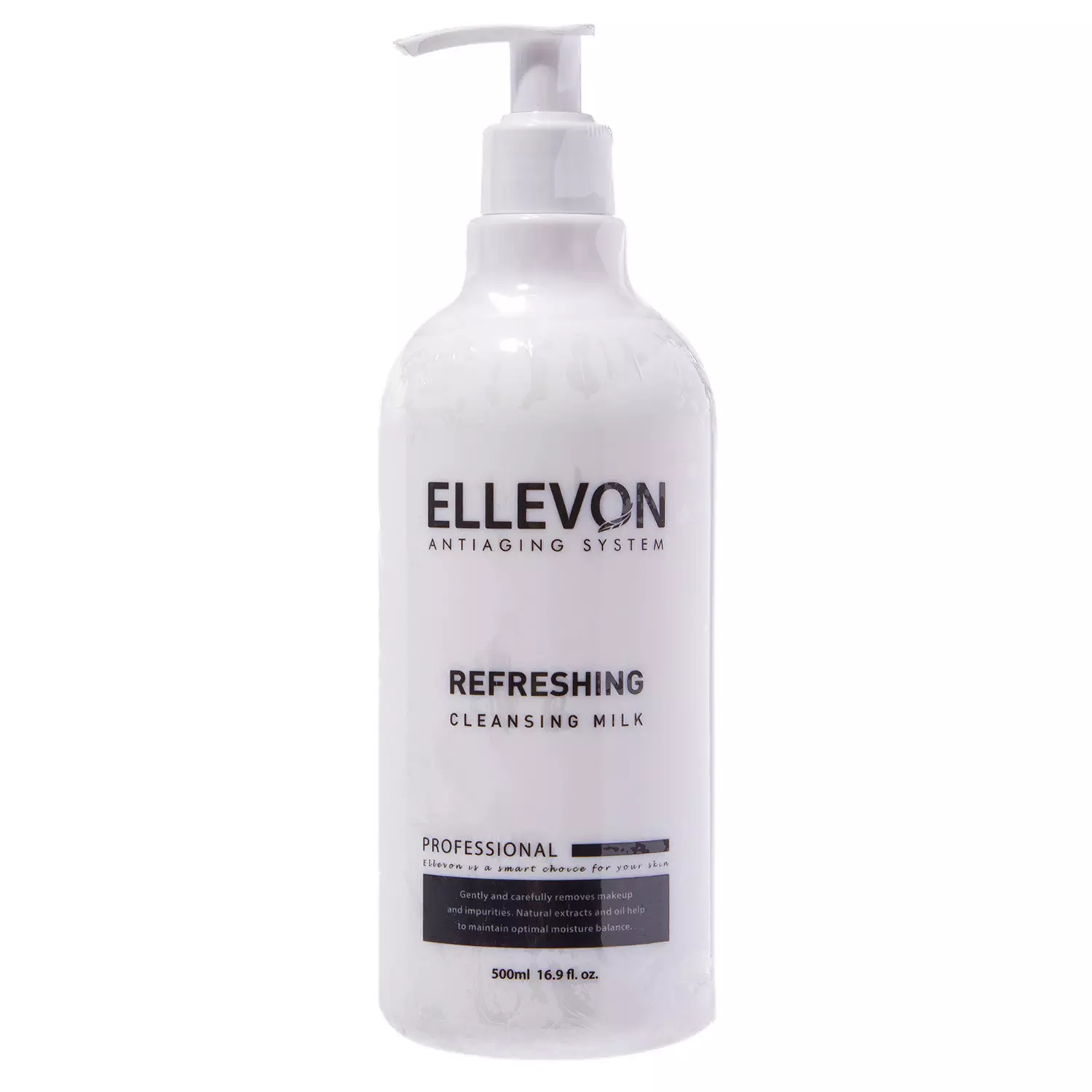 Ellevon - Освежающее очищающее молочко 500 мл