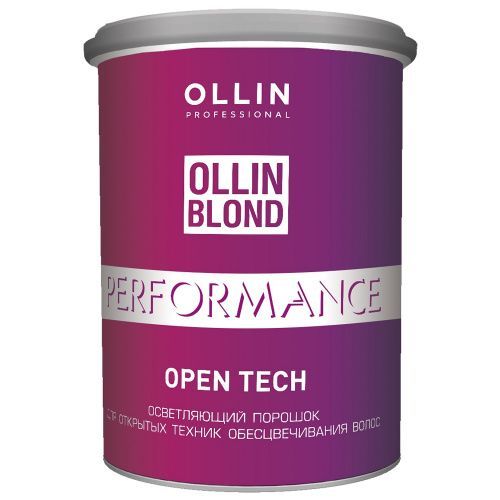 Купить Ollin Professional Performance Open Tech - Осветляющий порошок для открытых техник обесцвечивания волос 500 г, Ollin Professional (Россия)