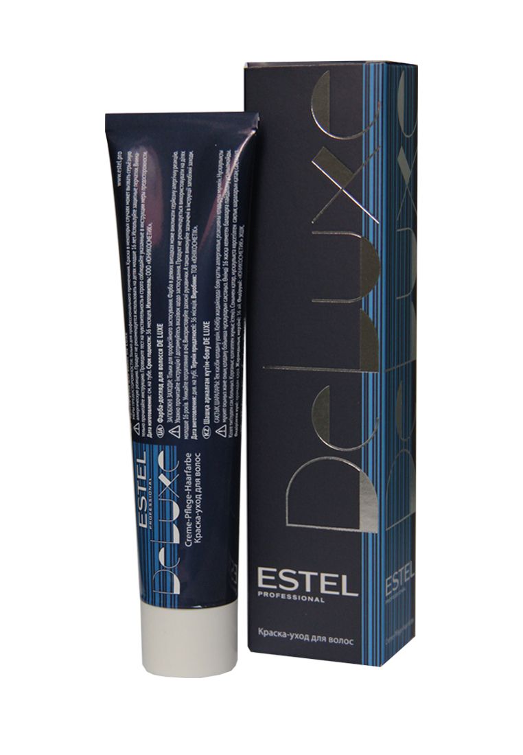 Купить Estel De-Luxe Базовые тона - Краска-уход 10/66 светлый блондин фиолетовый интенсивный 60 мл, Estel Professional (Россия)
