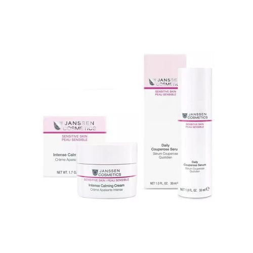 Купить Janssen Cosmetics Sensitive Skin - Набор интенсивная защита для чувствительной кожи (Крем 50 мл, Концентрат 30 мл), Janssen Cosmetics (Германия)