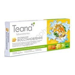 Купить Teana E3 Концентрат «Экстренное восстановление» для уставшей, подвергшейся стрессу кожи 10*2 мл, Teana (Россия)