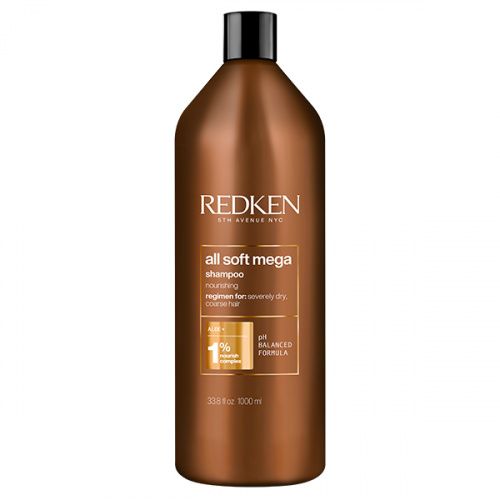 Купить Redken All Soft Mega - Шампунь для очень сухих и ломких волос 1000 мл, Redken (США)