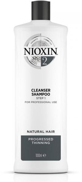 Nioxin Cleanser System 2 - Очищающий шампунь (Система 2) 1000 мл Nioxin (США) купить по цене 4 100 руб.