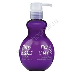 Купить TIGI Bed Head Foxy Curls Contour Cream - Дефинирующий крем для вьющихся волос и защиты от влаги 200 мл, TIGI (Великобритания)