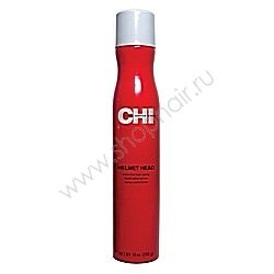 Купить CHI Helmet Head Spray - Лак для волос сильной фиксации с блеском Голова в каске 284 г, CHI (США)