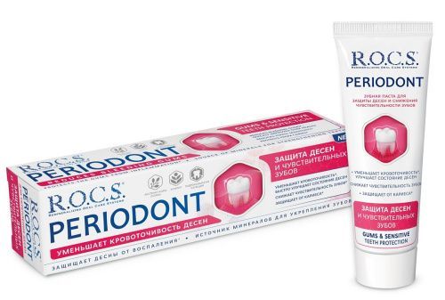 Купить R.O.C.S. Periodont - Зубная паста для защиты десен и чувствительных зубов 94 гр, R.O.C.S. (Россия)