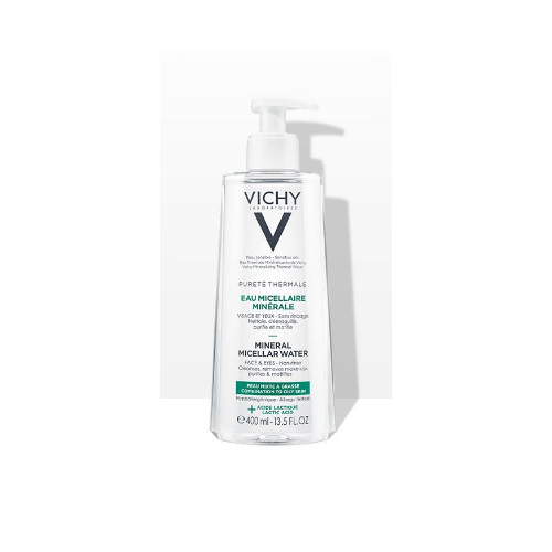 Купить Vichy Purete Thermal - Мицеллярная вода с минералами для жирной и комбинированной кожи 400 мл, Vichy (Франция)