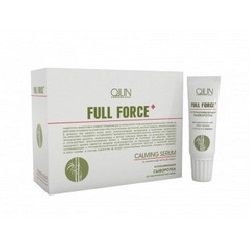 Купить Ollin Professional Full Force Calming Serum For Sensitive Scalp - Успокаивающая сыворотка для чувствительной кожи головы с экстрактом бамбука 10штх15м, Ollin Professional (Россия)