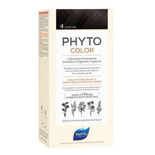 Купить Phytosolba Phyto Color - Краска для волос 4 шатен, Phytosolba (Франция)