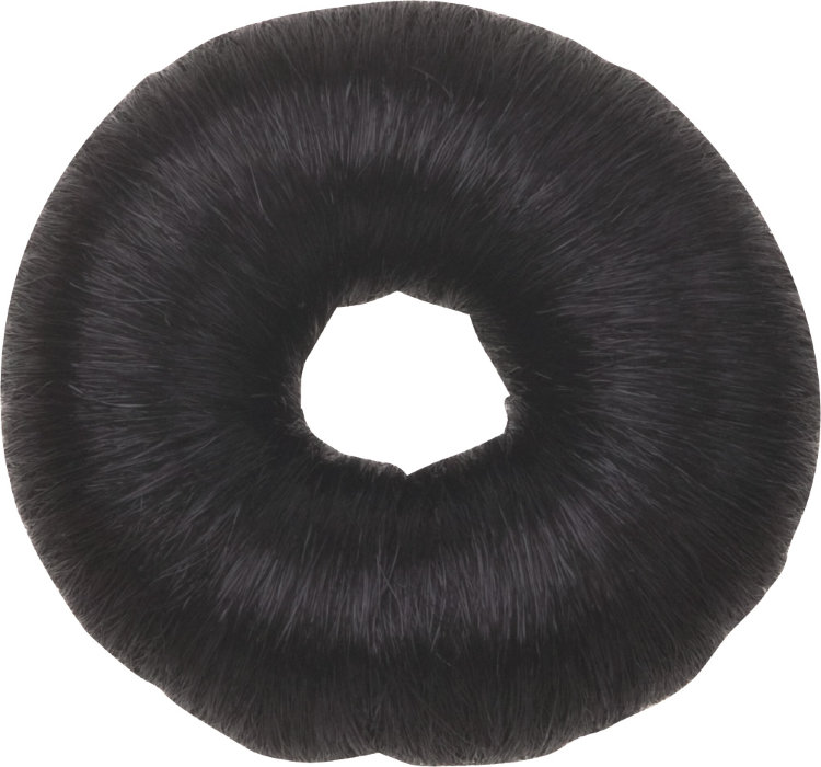 Купить Dewal - Валик для прически, искусственный волос, черный d 8 см, Dewal Pro (Германия)