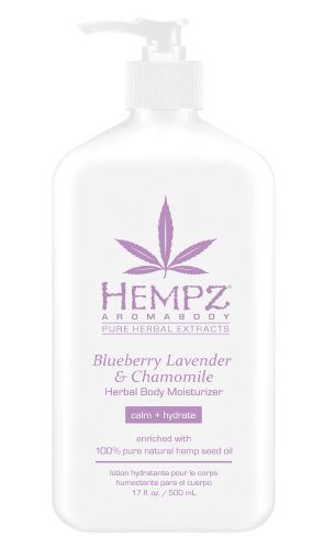Купить Hempz Blueberry Lavender & Chamomile Herbal Body Moisturizer - Молочко для тела увлажняющее лаванда, ромашка и дикие ягоды 500 мл, Hempz (США)