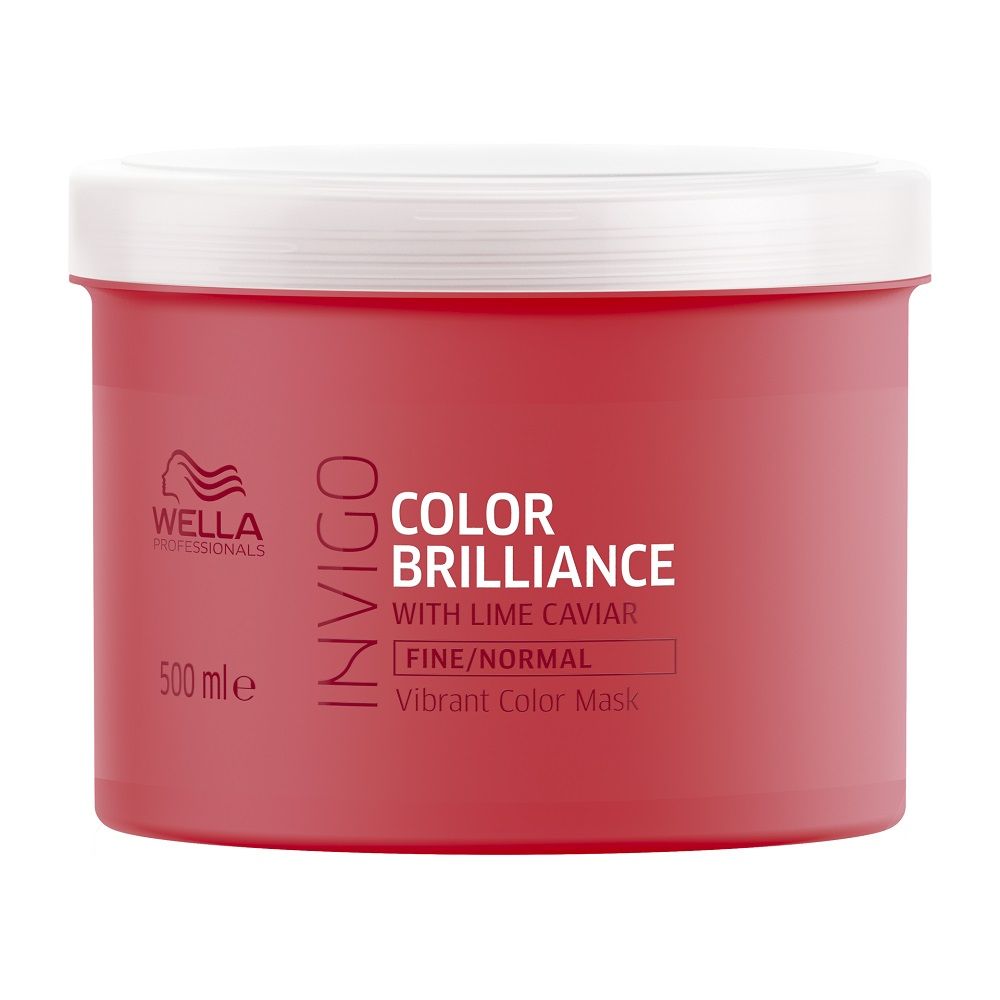 Купить Wella Invigo Color Brilliance - Маска-уход для защиты цвета окрашенных тонких и нормальных волос 500 мл, Wella Professionals (Германия)