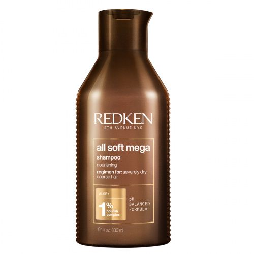 Купить Redken All Soft Mega - Шампунь для очень сухих и ломких волос 300 мл, Redken (США)
