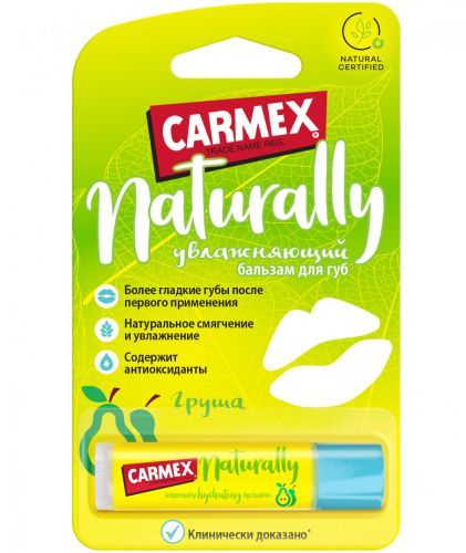 Купить Carmex - Натуральный бальзам для губ с ароматом груши в стике 4.25 гр, Carmex (США)