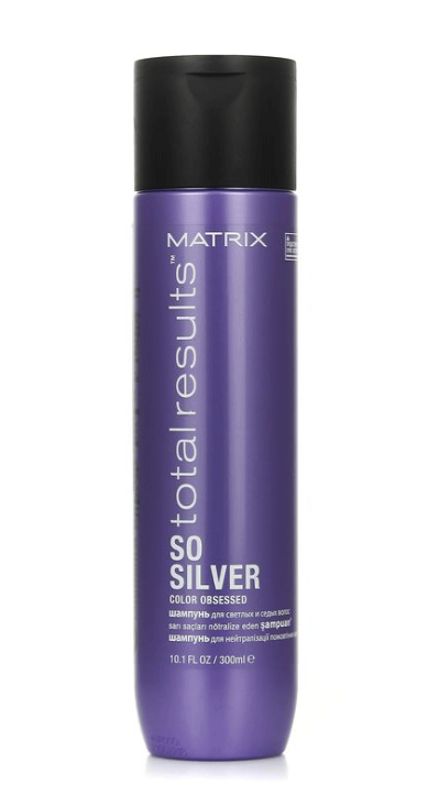Купить Matrix Total Results Color Care So Silver Shampoo - Шампунь для седых и светлых волос 300 мл, Matrix (США)