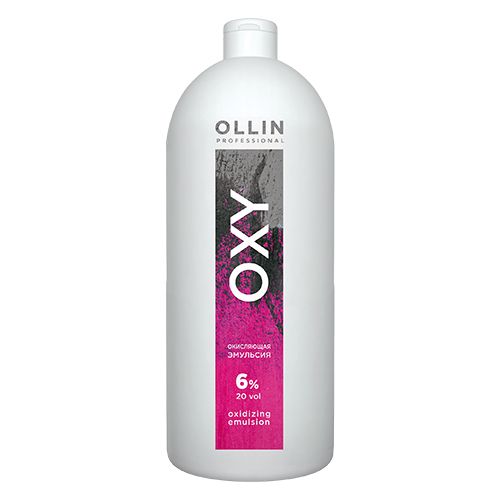 Купить Ollin Professional Color OXY Oxidizing Emulsion 6% 20 Vol. - Окисляющая эмульсия 1000 мл, Ollin Professional (Россия)