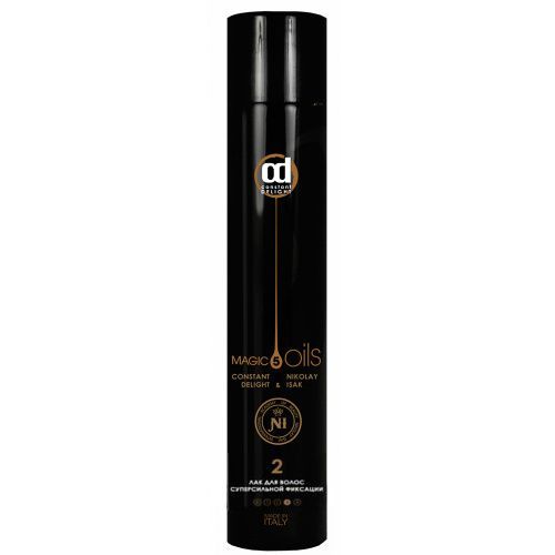 Купить Constant Delight 5 Magic Oils - Лак для волос суперсильной фиксации №2 без запаха 400 мл, Constant Delight (Италия)