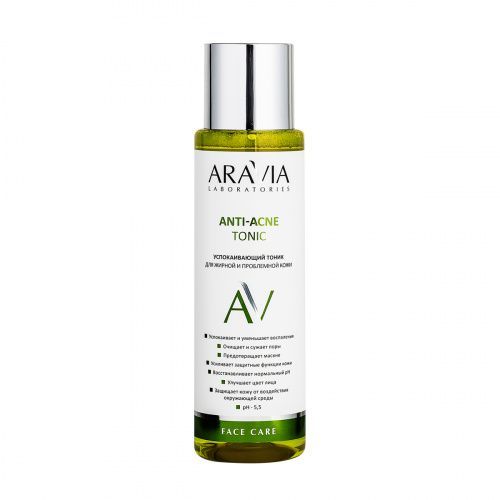 Купить Aravia Laboratories Anti-Acne Tonic - Успокаивающий тоник для жирной и проблемной кожи 250 мл, Aravia Laboratories (Россия)