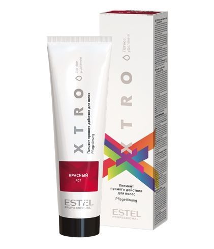 Купить Estel Professional XTRO - Пигмент прямого действия для волос, Зеленый, 100 мл, Estel Professional (Россия)