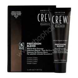 Купить American Crew Precision Blend - Краска для седых волос натуральный оттенок 4/5 3*40 мл, American Crew (США)