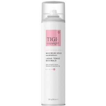 Купить TIGI Copyright Custom Care Maximum Hold Hairspray - Лак суперсильной фиксации волос 385 мл, TIGI (Великобритания)