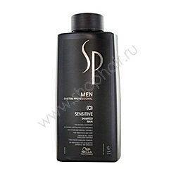 Купить Wella SP Men Sensitive Shampoo - Шампунь для чувствительной кожи головы 1000 мл, Wella System Professional (Германия)