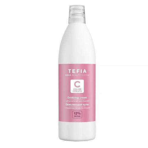 Tefia Color Creats - Окисляющий крем с глицерином и альфа-бисабололом 12% vol.40 1000 мл
