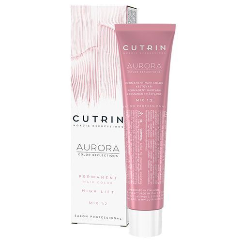 Купить Cutrin Aurora - Крем-краска для волос 1.0 Черный 60 мл, Cutrin (Финляндия)