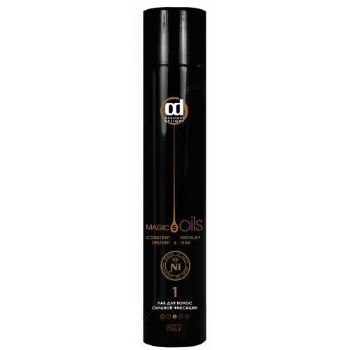 Купить Constant Delight 5 Magic Oils - Лак для волос сильной фиксации №1 без запаха 400 мл, Constant Delight (Италия)