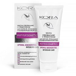 Купить Kora - Маска себобаланс с пребиотиком для жирной, проблемной и комбинированной кожи 100 мл, Kora (Россия)