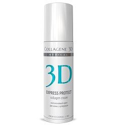 Купить Medical Collagene 3D Express Protect Collagen Cream - Коллагеновый крем-эксперт противокуперозный с софорой японской профессиональный 150 мл, Medical Collagene 3D (Россия)