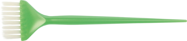 Купить Dewal - Кисть для окрашивания зеленая, с белой прямой щетиной, узкая 45 мм, Dewal Pro (Германия)