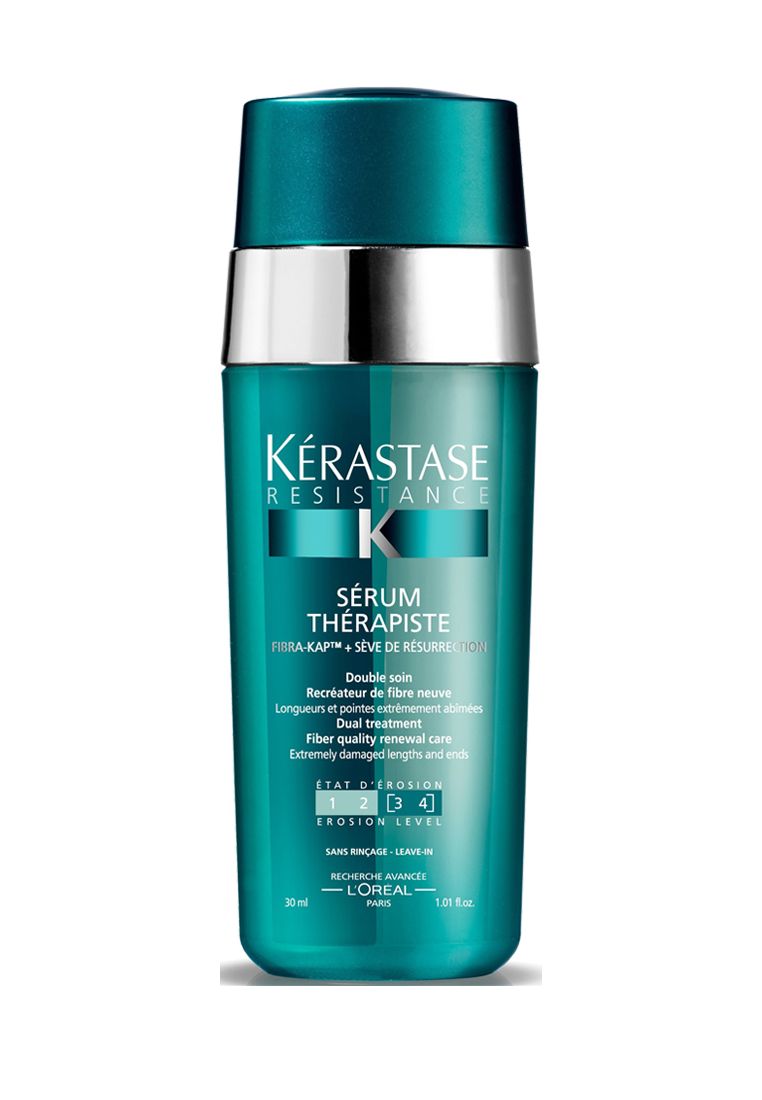 Kerastase Resistance Therapiste Serum - Двойная сыворотка для сильно поврежденных волос,. запечатывающая секущиеся кончики 30 мл Kerastase (Франция) купить по цене 4 549 руб.