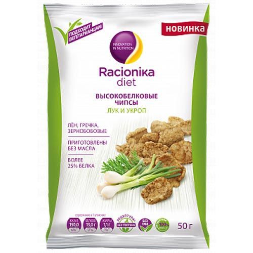 Racionika Diet - Чипсы протеиновые 50 гр