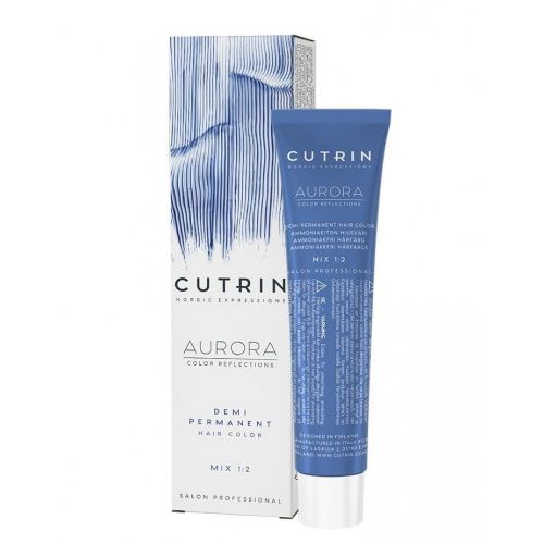 Купить Cutrin Aurora Demi Permanent - Безаммиачный краситель 9.1 Очень светлый пепельный блондин 60 мл, Cutrin (Финляндия)