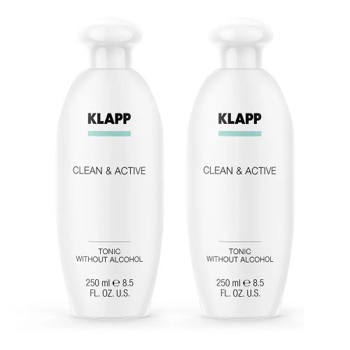 Купить Klapp Clean & Active - Набор (Тоник без спирта 2*250 мл), Klapp (Германия)