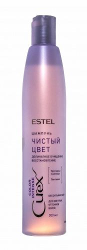 Купить Estel Professional Curex Color Intense - Шампунь Чистый цвет для светлых оттенков волос 300 мл, Estel Professional (Россия)