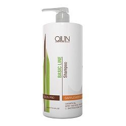 Купить Ollin Professional Basic Line Daily Shampoo - Шампунь для частого применения с экстрактом листьев камелии 750 мл, Ollin Professional (Россия)