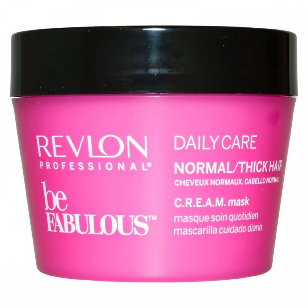 Купить Revlon Professional Be Fabulous C.R.E.A.M. Mask For Normal Thick Hair - Маска для нормальных/густых волос 200 мл, Revlon Professional (Испания)