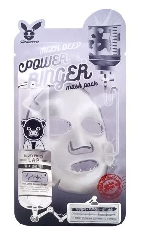 Купить Elizavecca Power Ringer - Тканевая маска с молочными протеинами 23 мл, Elizavecca (Корея)