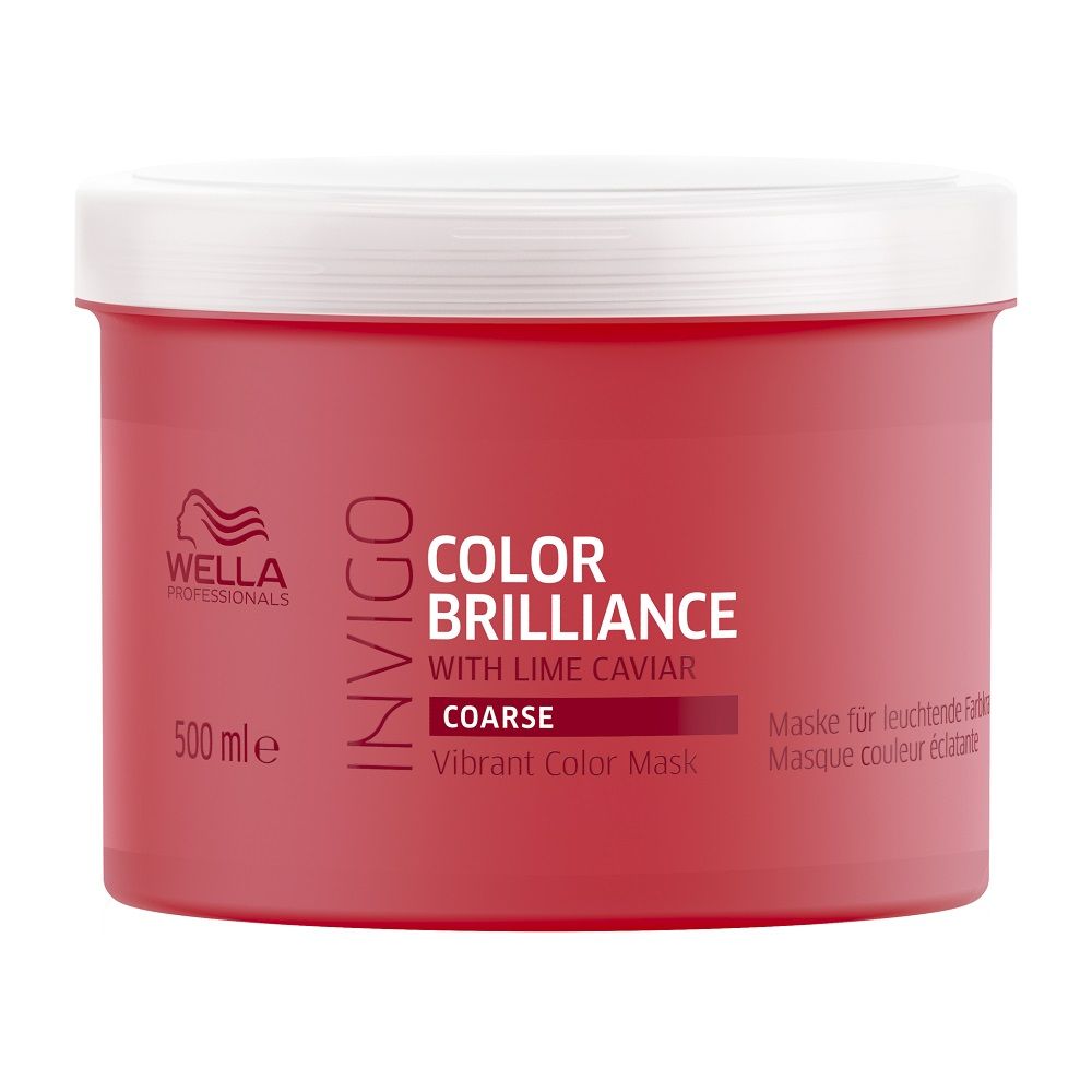 Купить Wella Invigo Color Brilliance - Маска-уход для защиты цвета окрашенных жестких волос 500 мл, Wella Professionals (Германия)