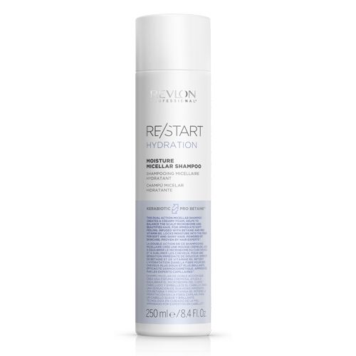 Купить Revlon Professional ReStart Hydration Moisture Micellar Shampoo - Мицеллярный шампунь для нормальных и сухих волос 250 мл, Revlon Professional (Испания)