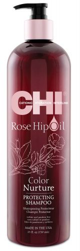 Купить Chi Rose Hip Oil - Шампунь с маслом дикой розы Поддержание цвета 739 мл, CHI (США)
