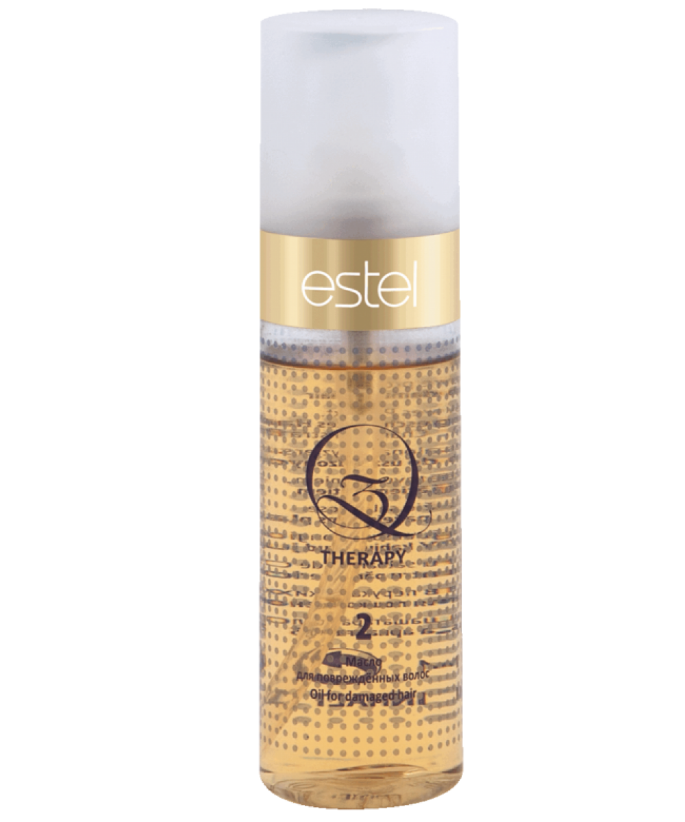Купить Estel Q3 THERAPY - Масло для поврежденных волос 100 мл, Estel Professional (Россия)