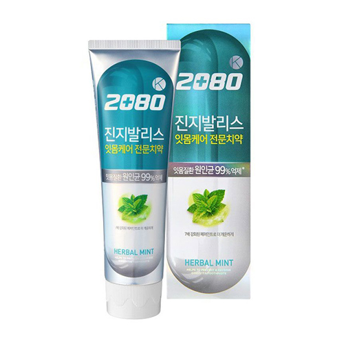 Купить Kerasys Dental Clinic 2080 - Зубная паста Кей голубая с гинкго 100 гр, Kerasys (Корея)