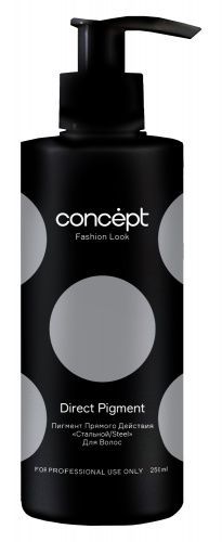Купить Concept Fashion Look Direct Pigment Steel - Стальной пигмент прямого действия 250 мл, Concept (Россия)