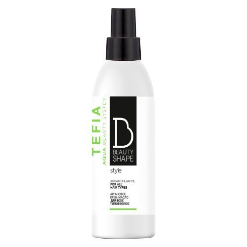 Tefia Beauty Shape - Крем-масло аргановое для всех типов волос 200 мл